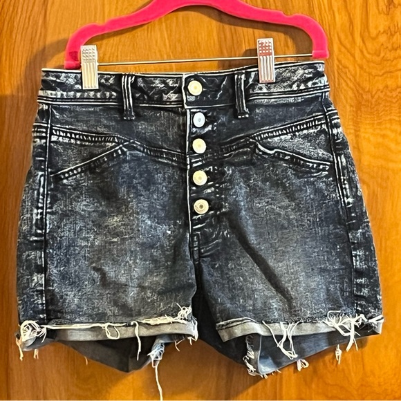American Eagle Denim Shorts Size 0 - Picture 8 of 13